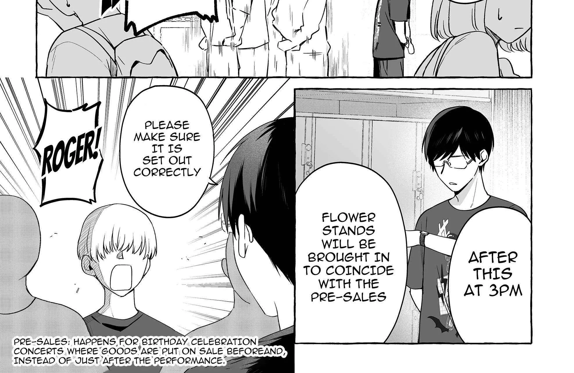 Damedol to Sekai ni Hitori Dake no Fan Chapter 49 page 6 - 
