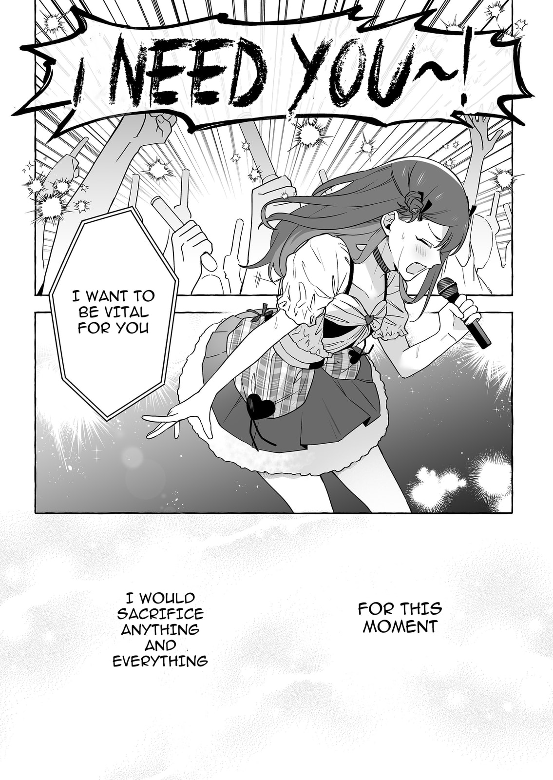 Damedol to Sekai ni Hitori Dake no Fan Chapter 50 page 17 - 
