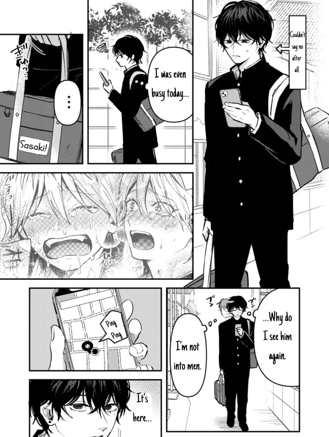 Dameo no Shiina-senpai to Yabao no Sasaki-kun Chapter 2.1 page 7 - 