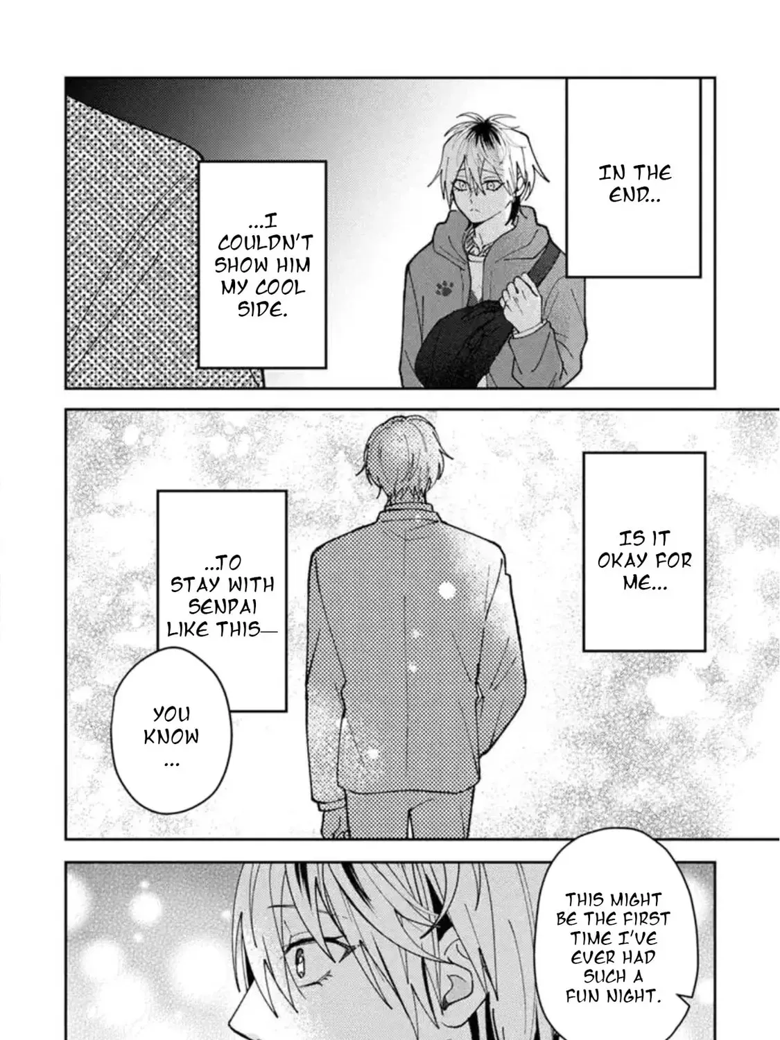 Dameo no Shiina-senpai to Yabao no Sasaki-kun Chapter 2.3 page 34 - 