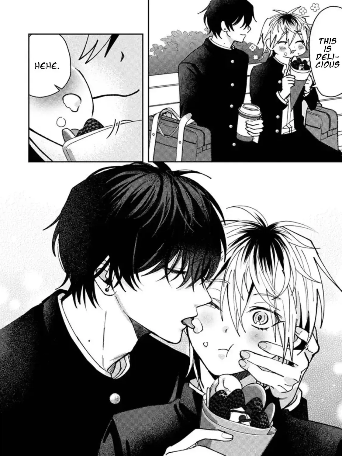 Dameo no Shiina-senpai to Yabao no Sasaki-kun Chapter 2.3 page 6 - 