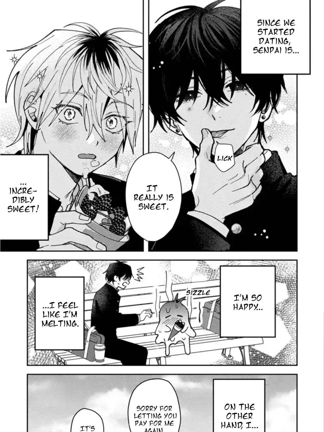 Dameo no Shiina-senpai to Yabao no Sasaki-kun Chapter 2.3 page 8 - 