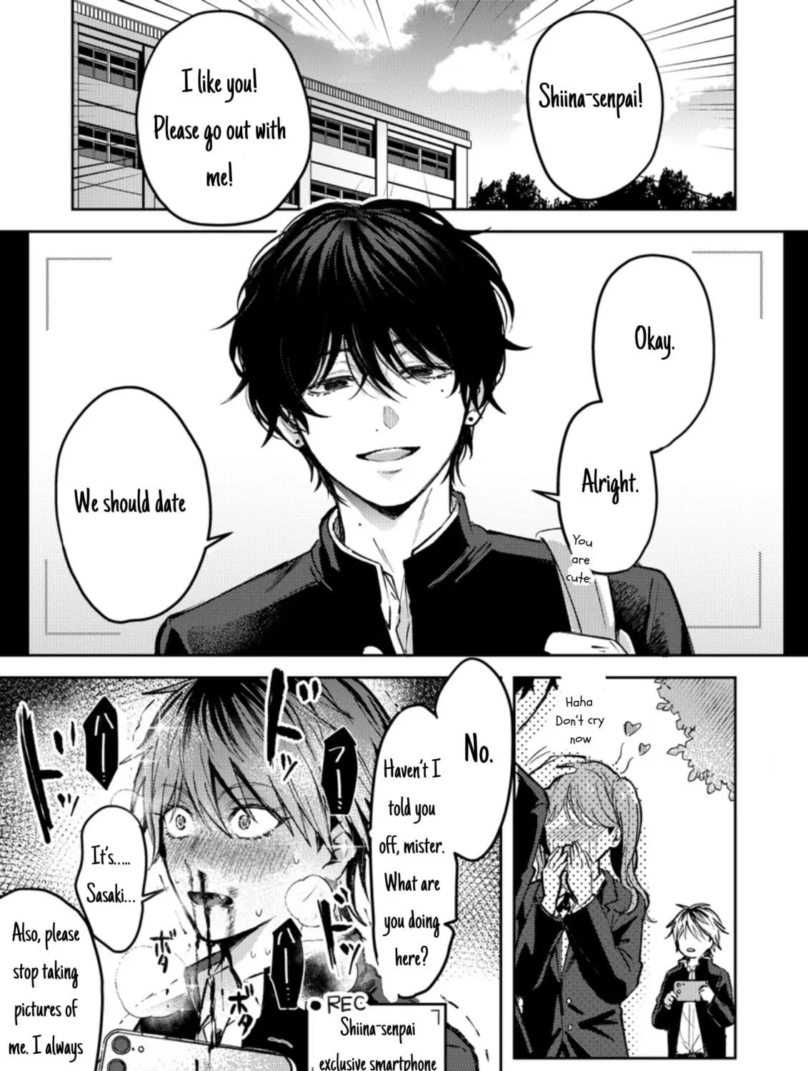 Dameo no Shiina-senpai to Yabao no Sasaki-kun Chapter 2 page 5 - 
