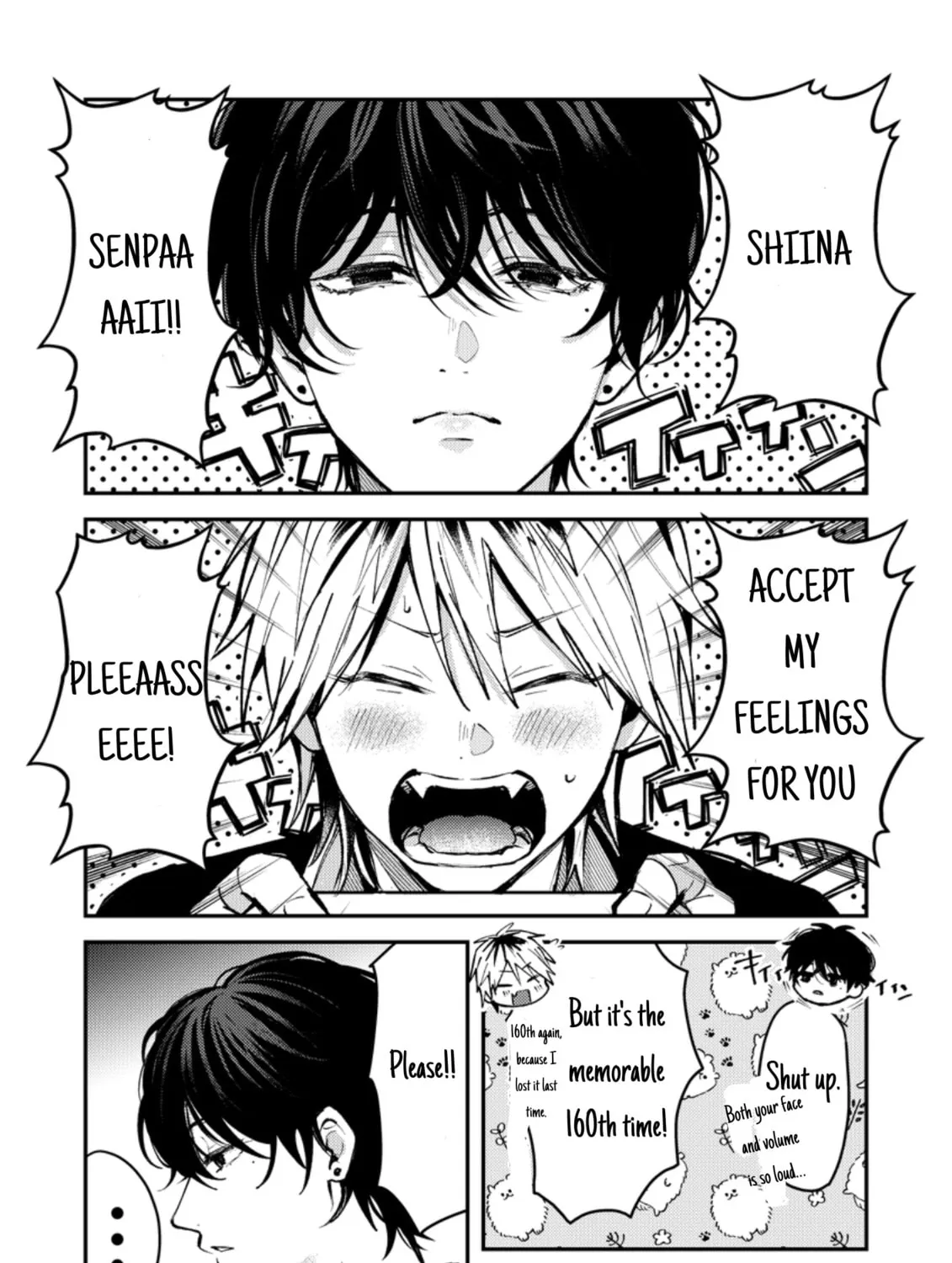 Dameo no Shiina-senpai to Yabao no Sasaki-kun Chapter 3 page 3 - 