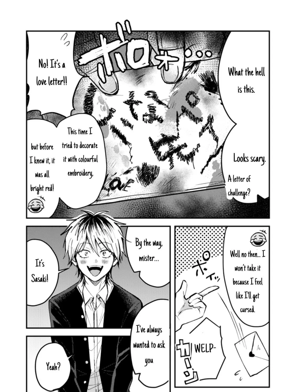 Dameo no Shiina-senpai to Yabao no Sasaki-kun Chapter 3 page 5 - 