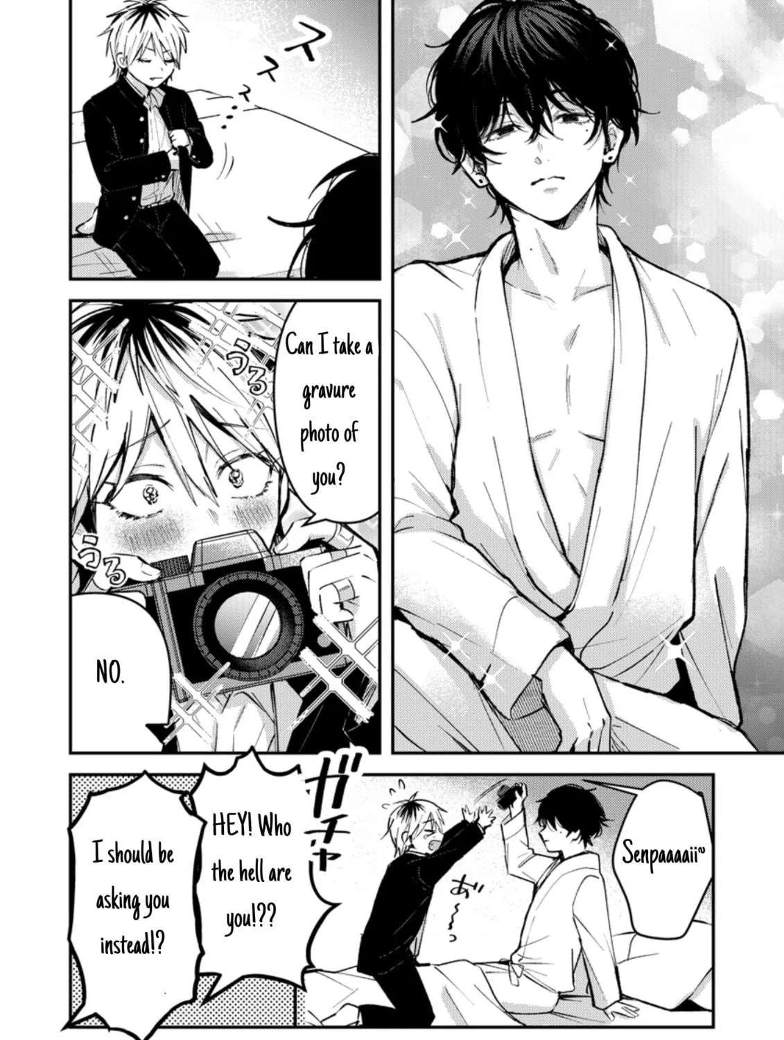 Dameo no Shiina-senpai to Yabao no Sasaki-kun Chapter 3 page 9 - 
