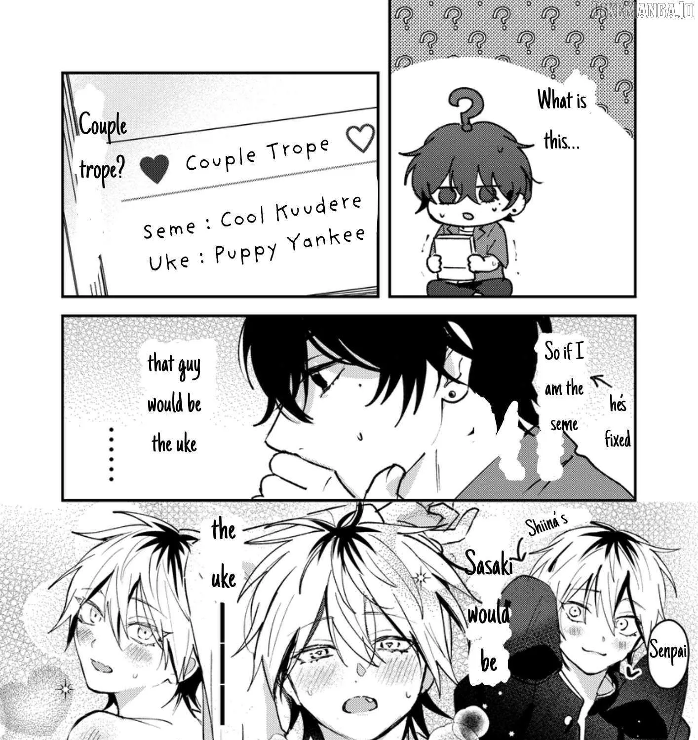 Dameo no Shiina-senpai to Yabao no Sasaki-kun Chapter 41 page 21 - 