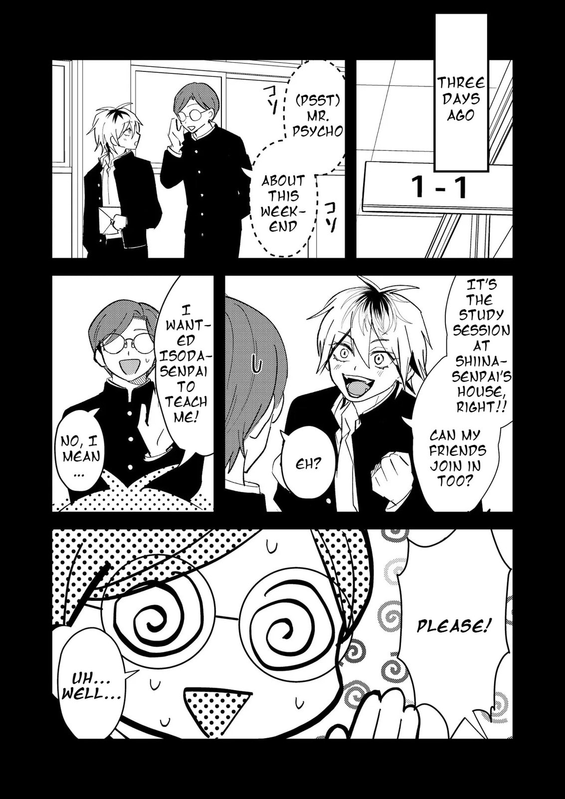 Dameo no Shiina-senpai to Yabao no Sasaki-kun Chapter 49 page 5 - 
