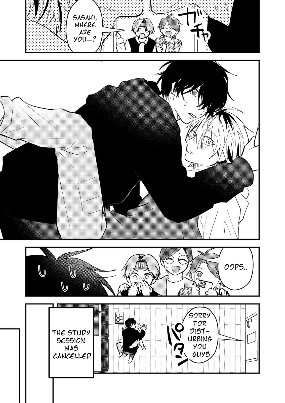 Dameo no Shiina-senpai to Yabao no Sasaki-kun Chapter 50 page 12 - 