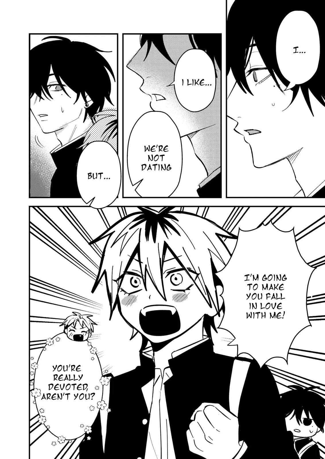 Dameo no Shiina-senpai to Yabao no Sasaki-kun Chapter 54 page 9 - 