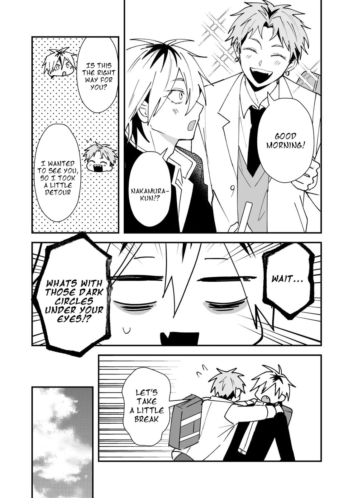 Dameo no Shiina-senpai to Yabao no Sasaki-kun Chapter 56 page 4 - 