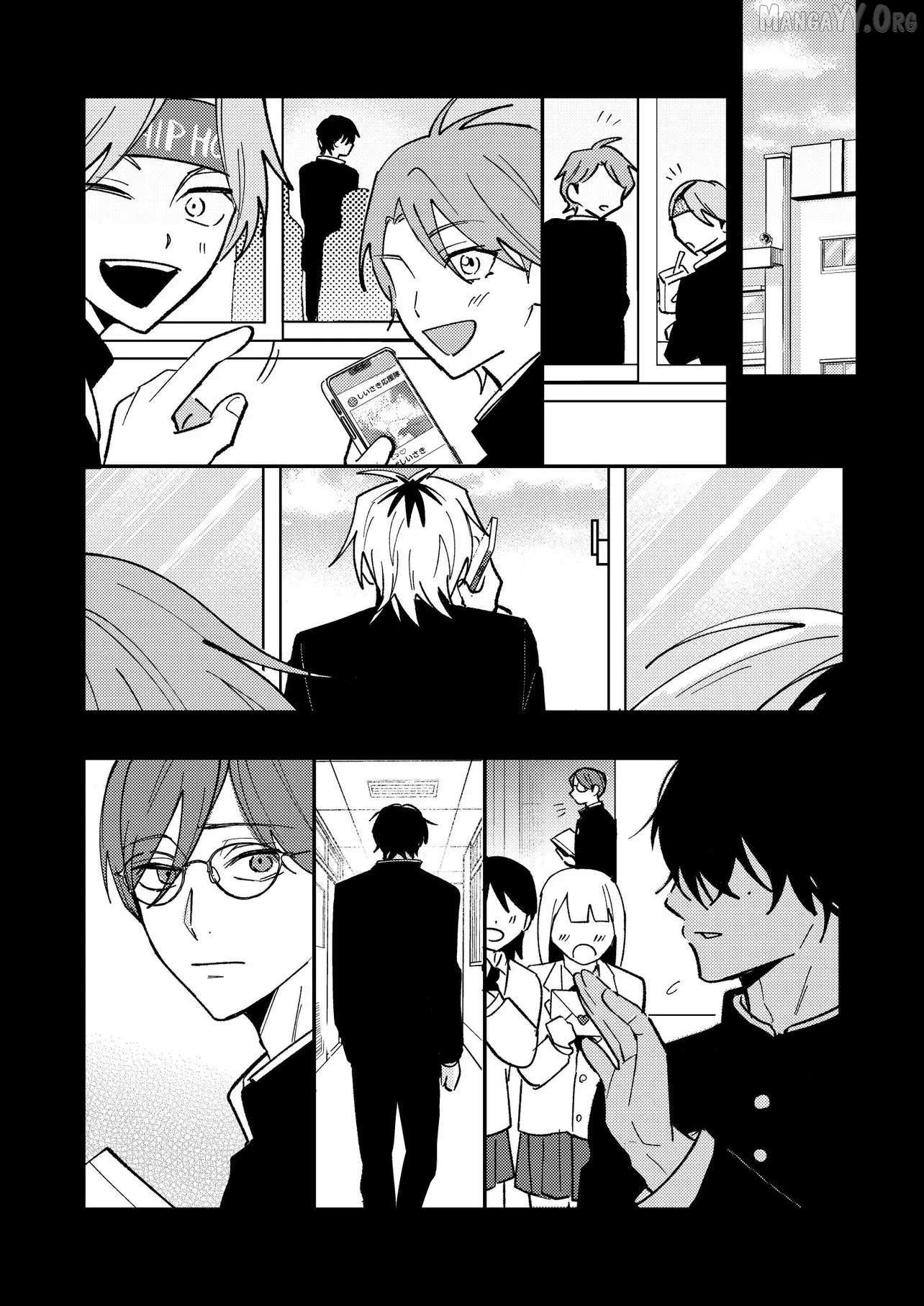 Dameo no Shiina-senpai to Yabao no Sasaki-kun Chapter 63 page 3 - 