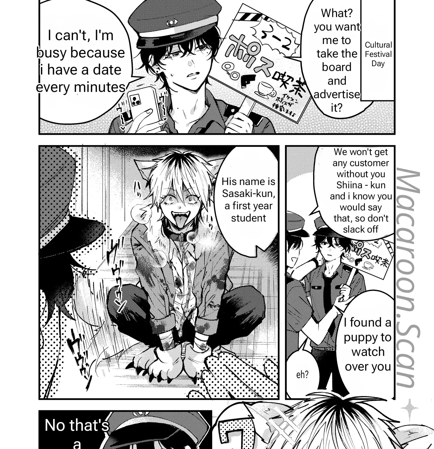 Dameo To Yaba Otoko Chapter 4.3 page 3 - 