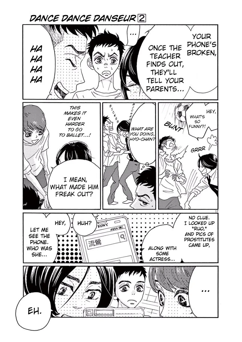 Dance Dance Danseur Chapter 11 page 17 - 