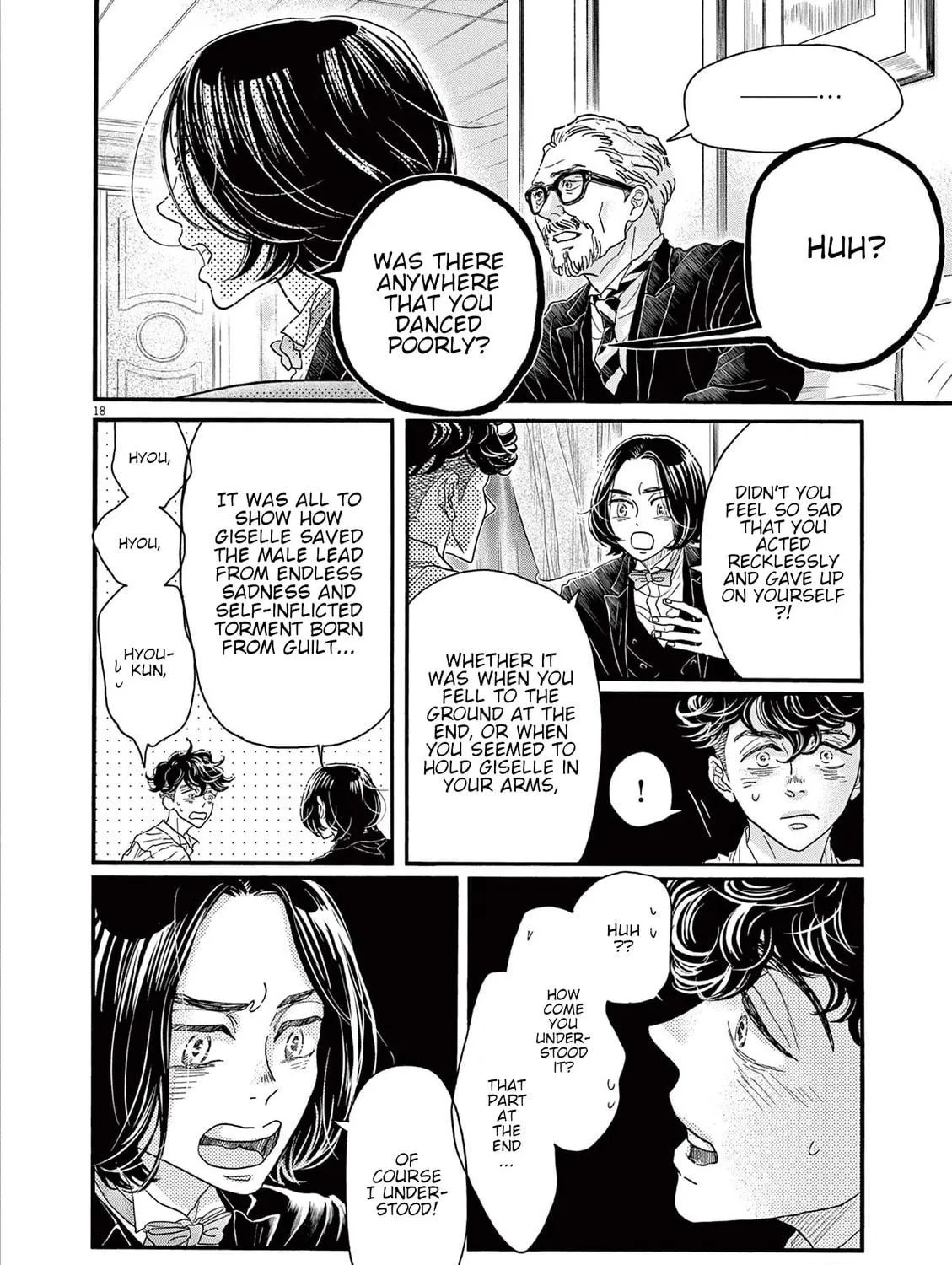 Dance Dance Danseur Chapter 175 page 35 - 