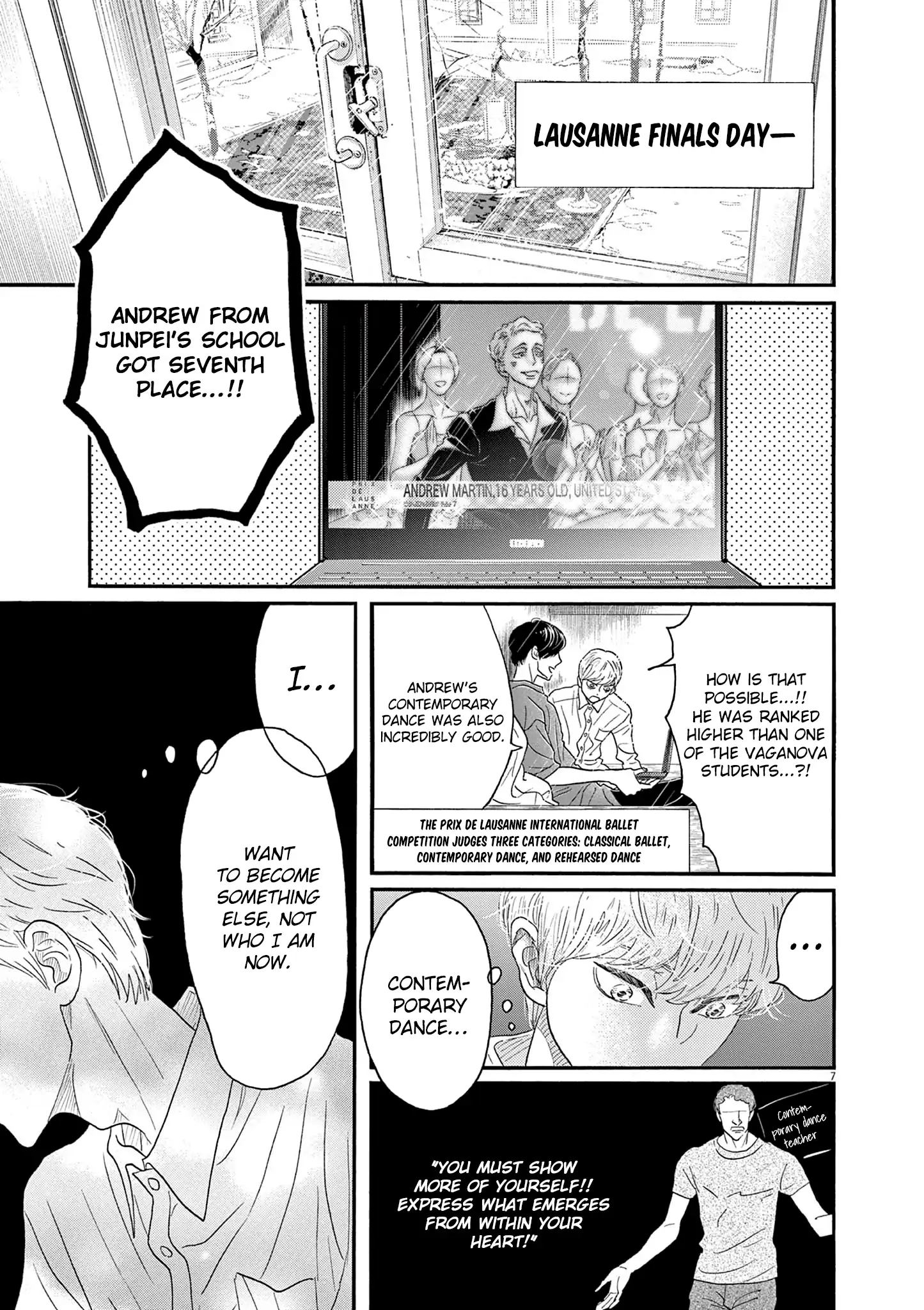 Dance Dance Danseur Chapter 199 page 7 - 
