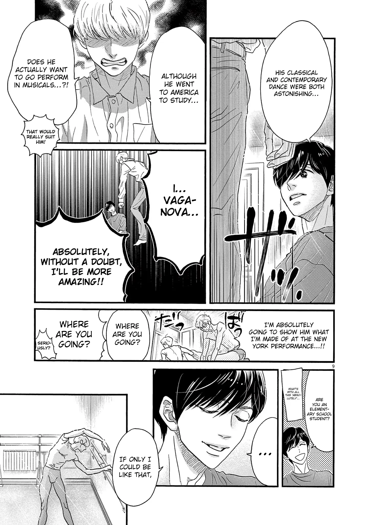 Dance Dance Danseur Chapter 199 page 9 - 