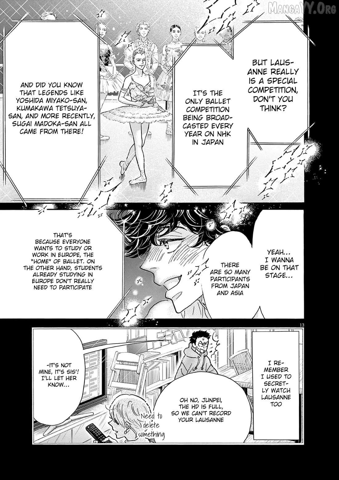 Dance Dance Danseur Chapter 201 page 13 - 