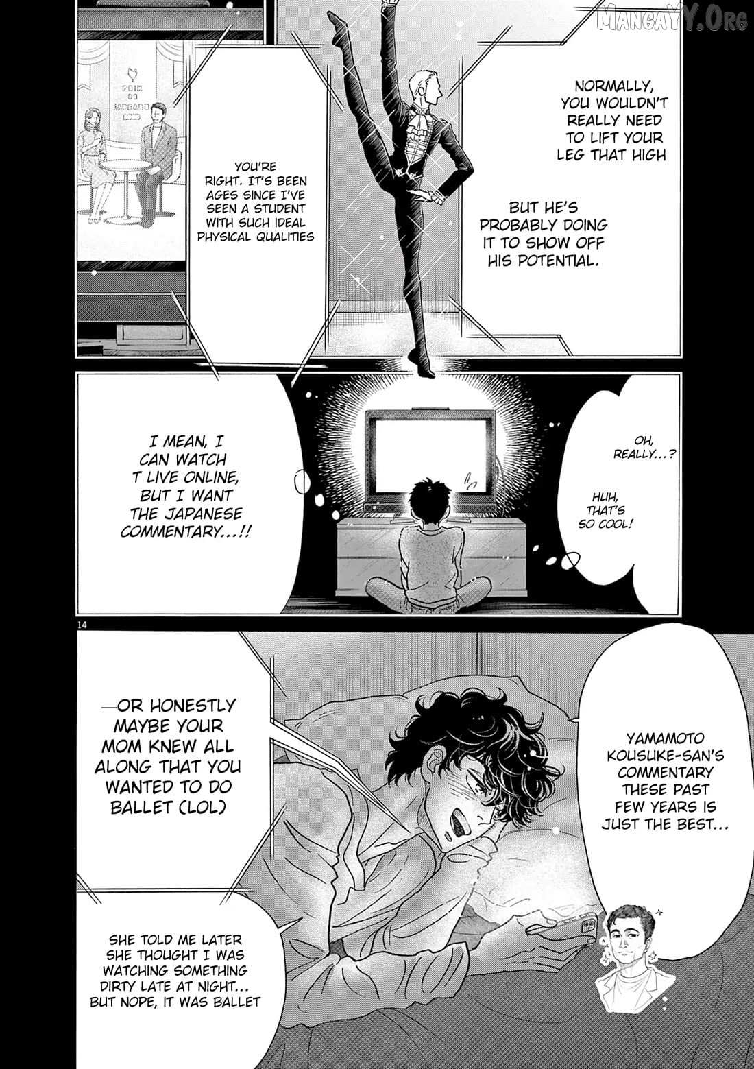 Dance Dance Danseur Chapter 201 page 14 - 