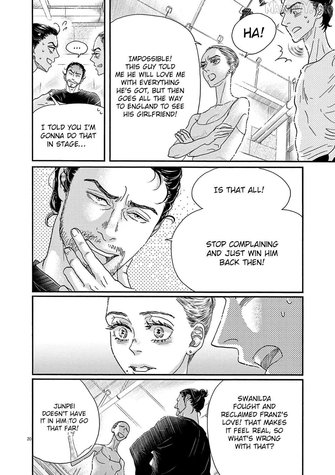 Dance Dance Danseur Chapter 201 page 20 - 