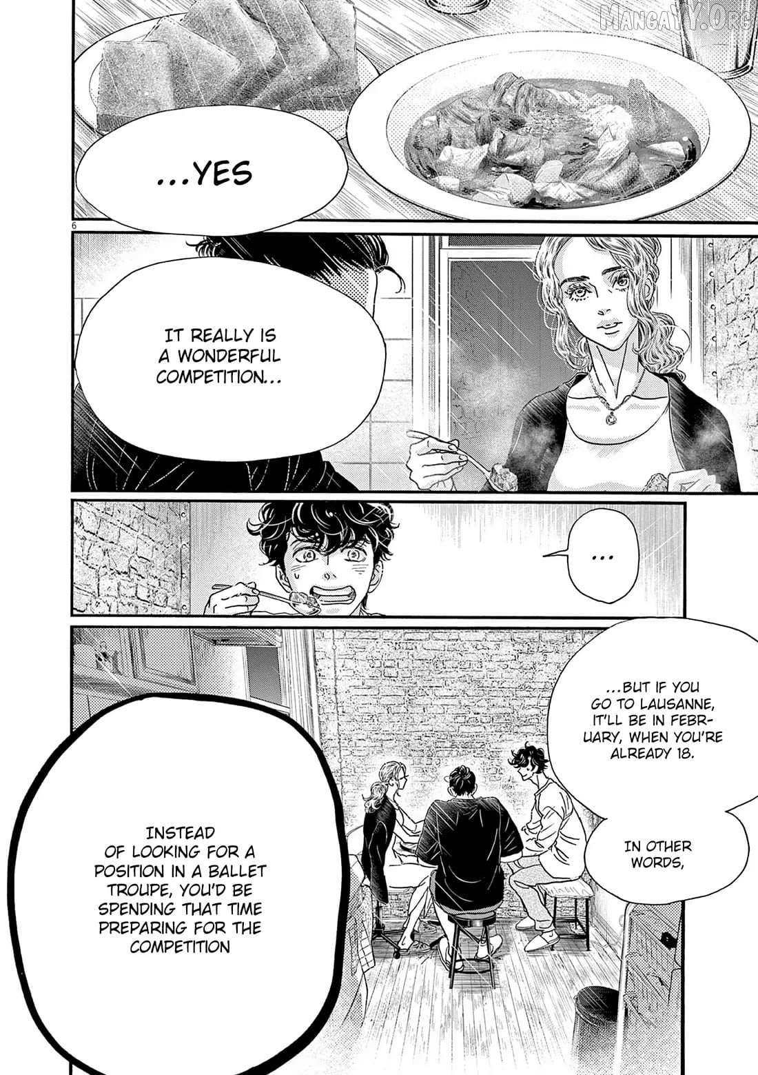 Dance Dance Danseur Chapter 201 page 6 - 