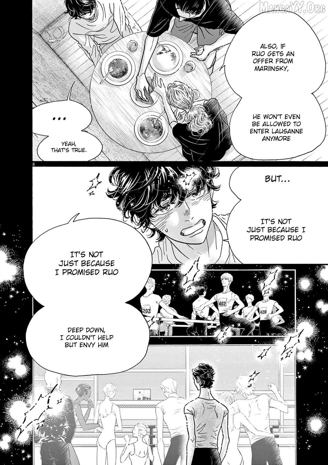 Dance Dance Danseur Chapter 201 page 8 - 