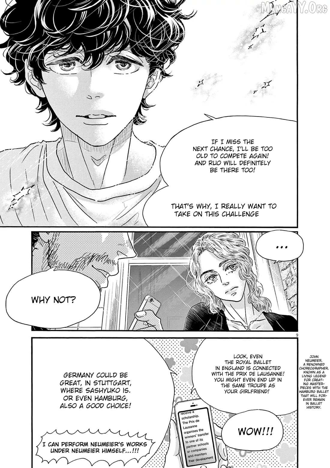 Dance Dance Danseur Chapter 201 page 9 - 