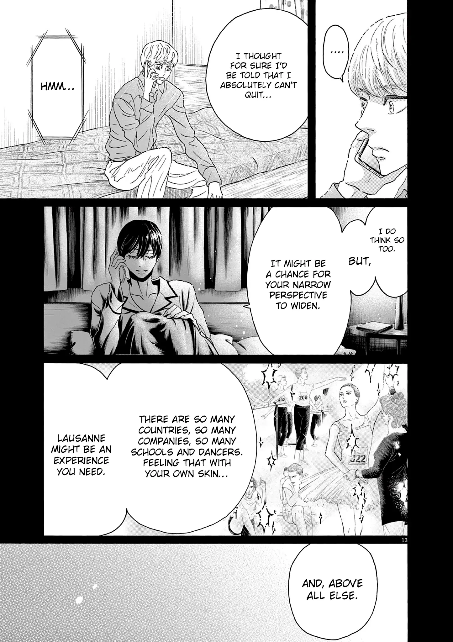 Dance Dance Danseur Chapter 204 page 13 - 