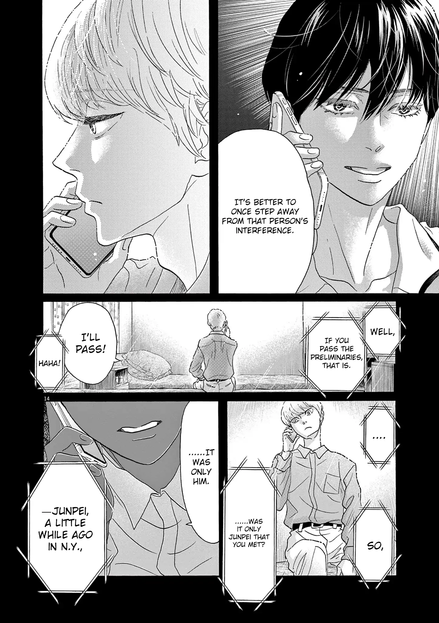 Dance Dance Danseur Chapter 204 page 14 - 