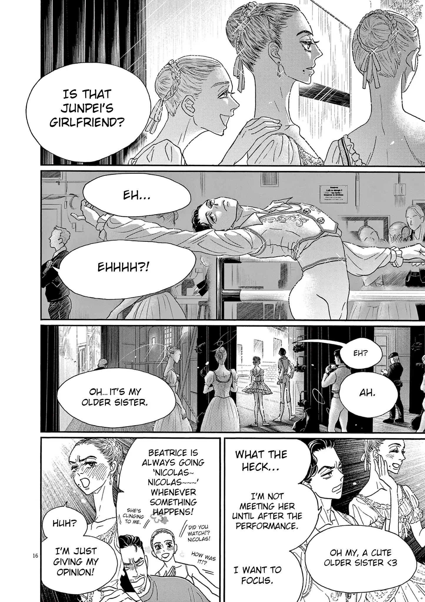 Dance Dance Danseur Chapter 205 page 16 - 