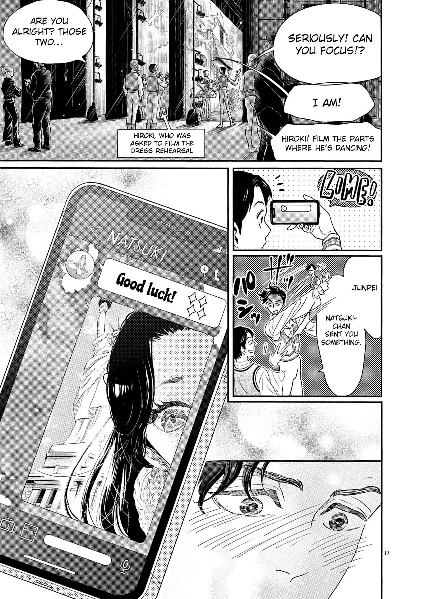 Dance Dance Danseur Chapter 205 page 17 - 