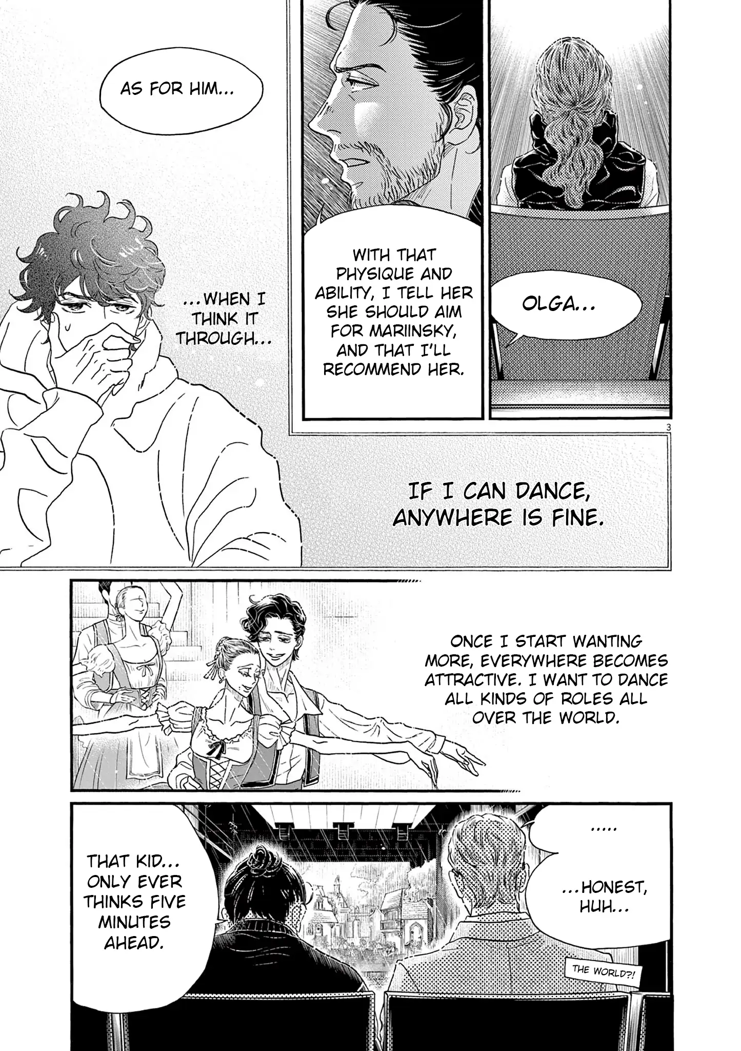 Dance Dance Danseur Chapter 205 page 3 - 