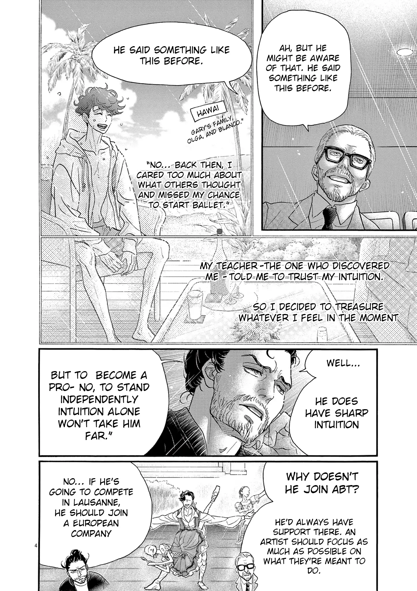 Dance Dance Danseur Chapter 205 page 4 - 