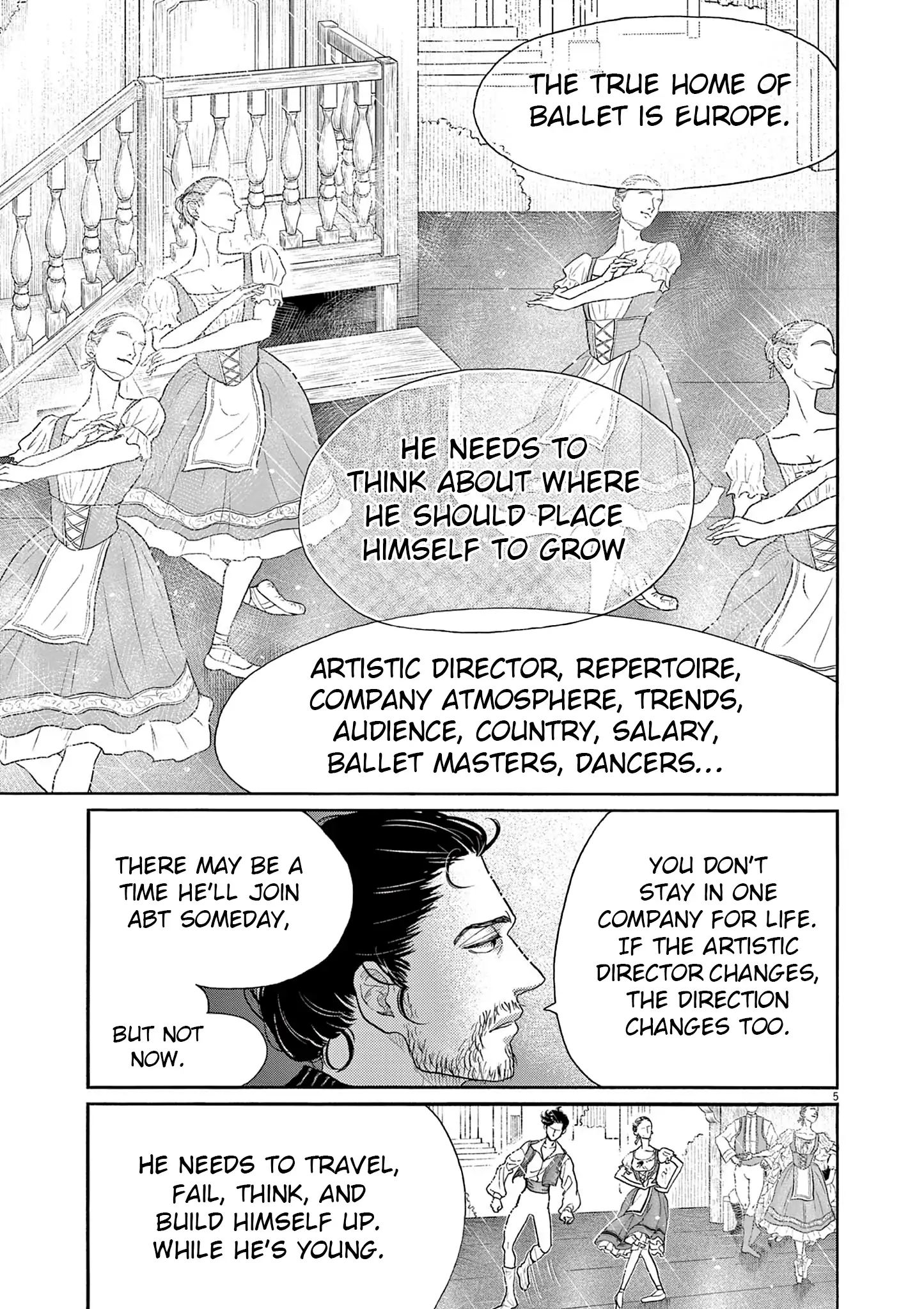 Dance Dance Danseur Chapter 205 page 5 - 