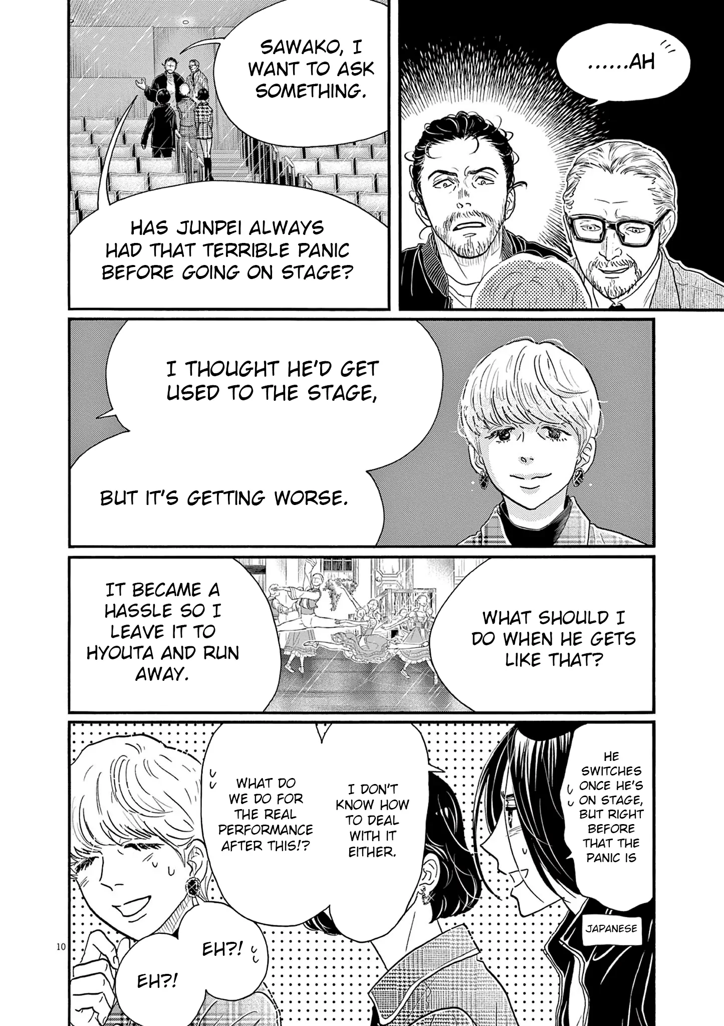 Dance Dance Danseur Chapter 205 page 10 - 