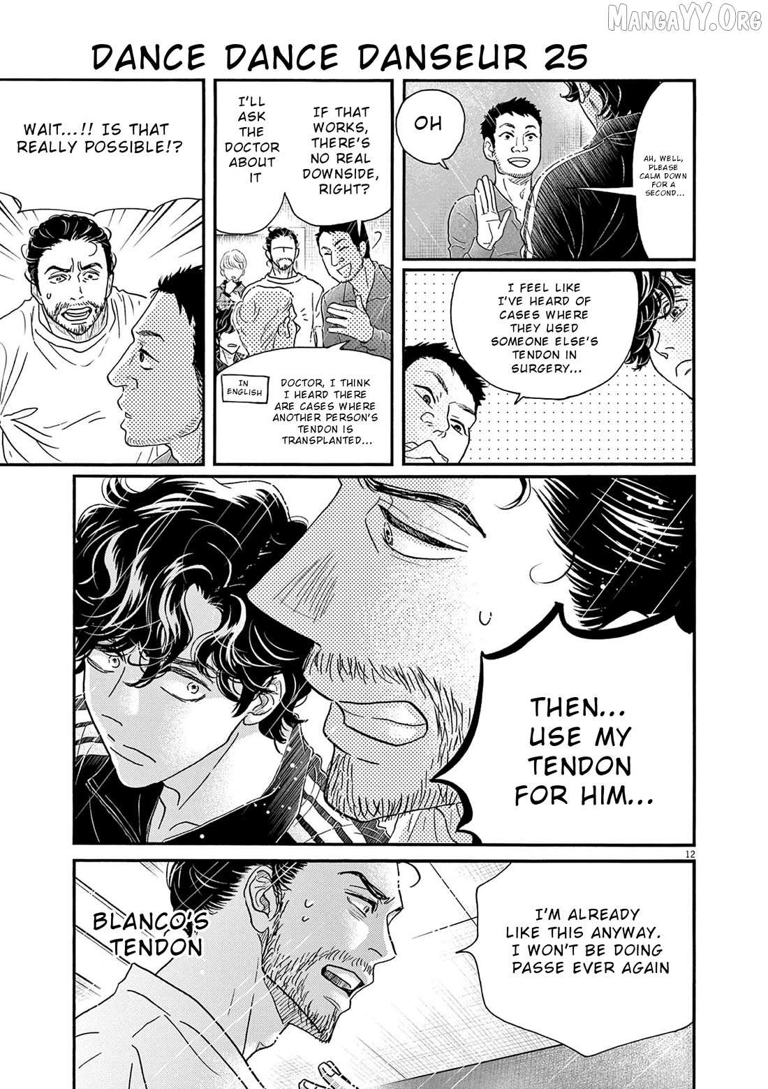Dance Dance Danseur Chapter 210 page 12 - 