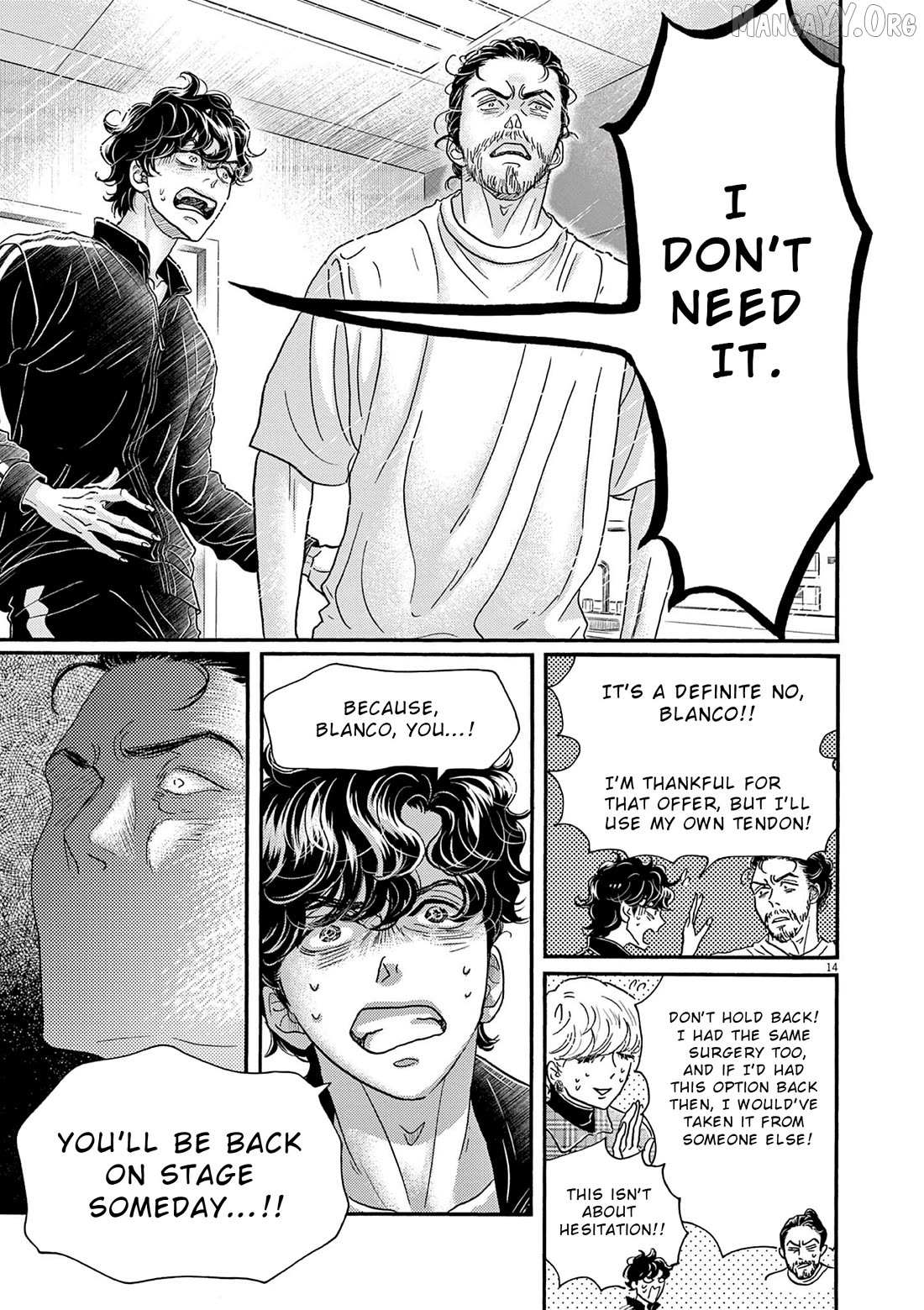 Dance Dance Danseur Chapter 210 page 14 - 