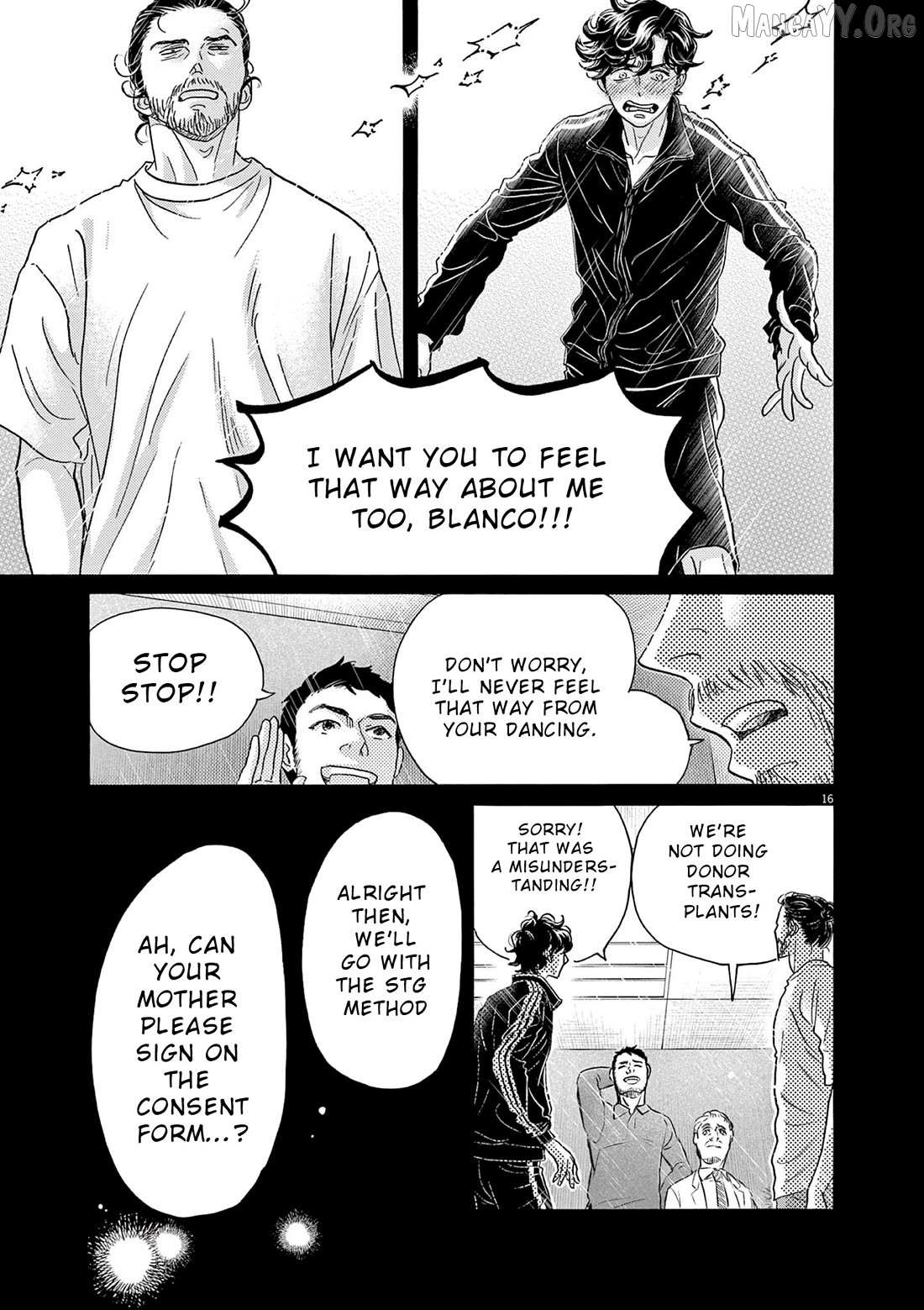 Dance Dance Danseur Chapter 210 page 16 - 