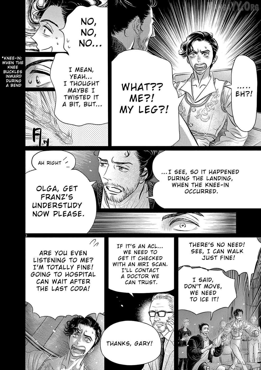 Dance Dance Danseur Chapter 210 page 3 - 