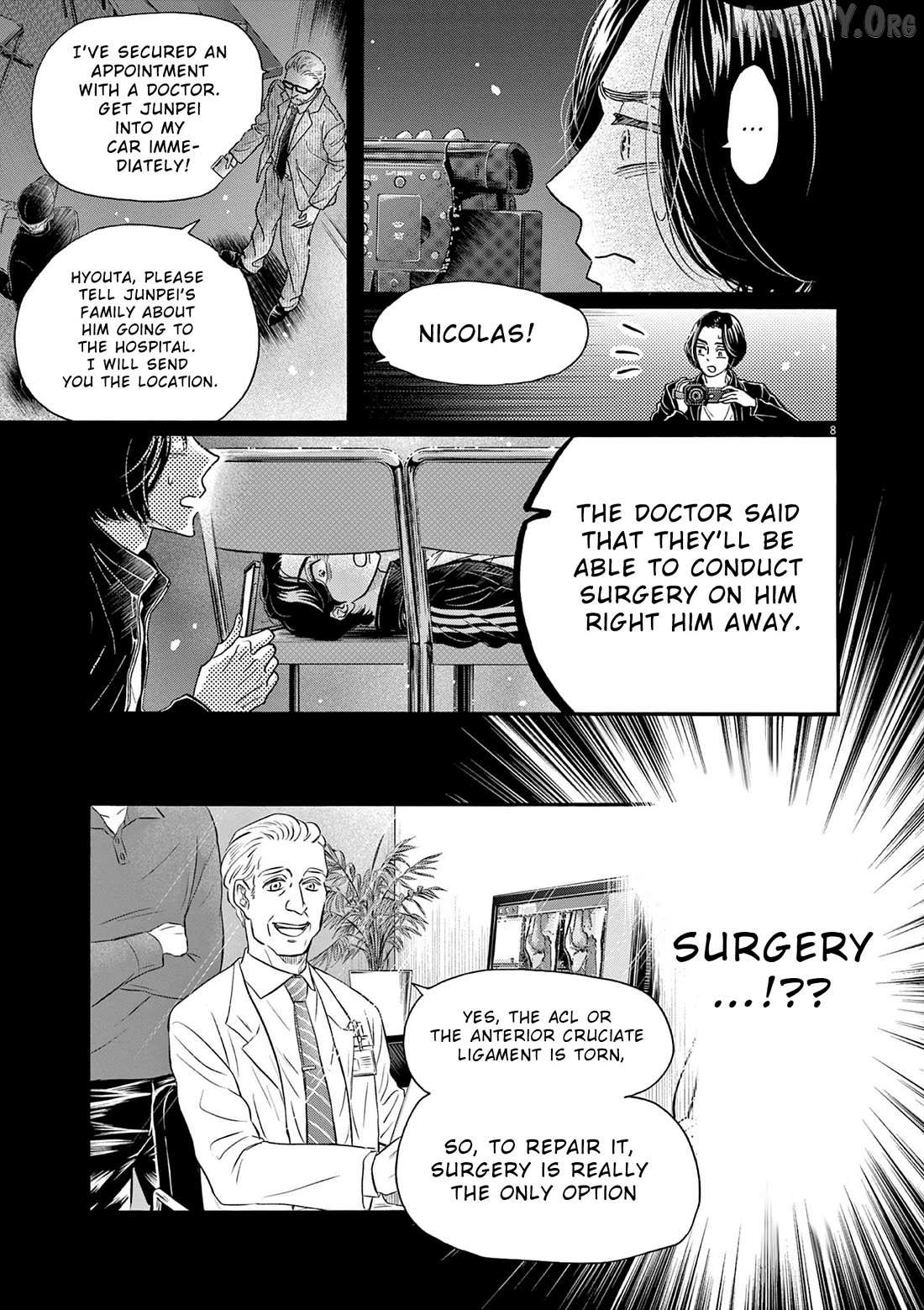 Dance Dance Danseur Chapter 210 page 8 - 
