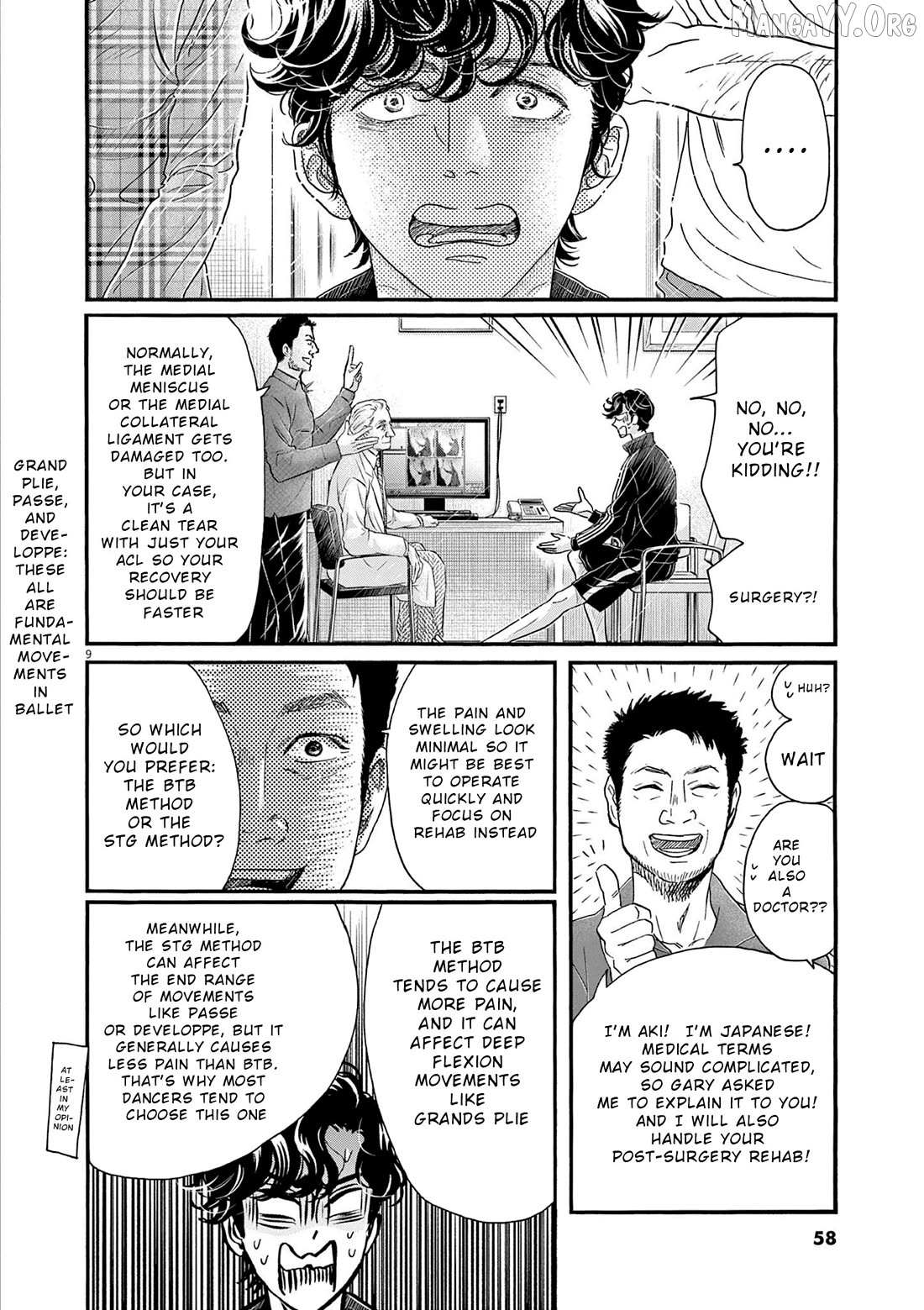 Dance Dance Danseur Chapter 210 page 9 - 