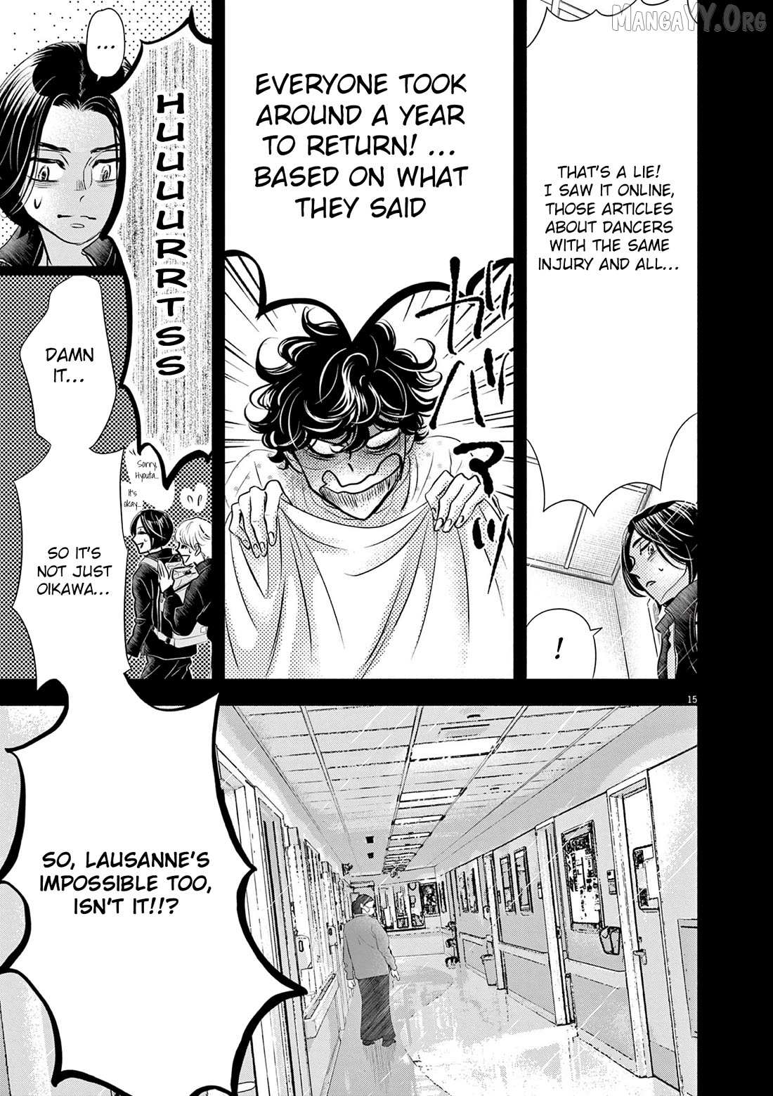 Dance Dance Danseur Chapter 211 page 15 - 