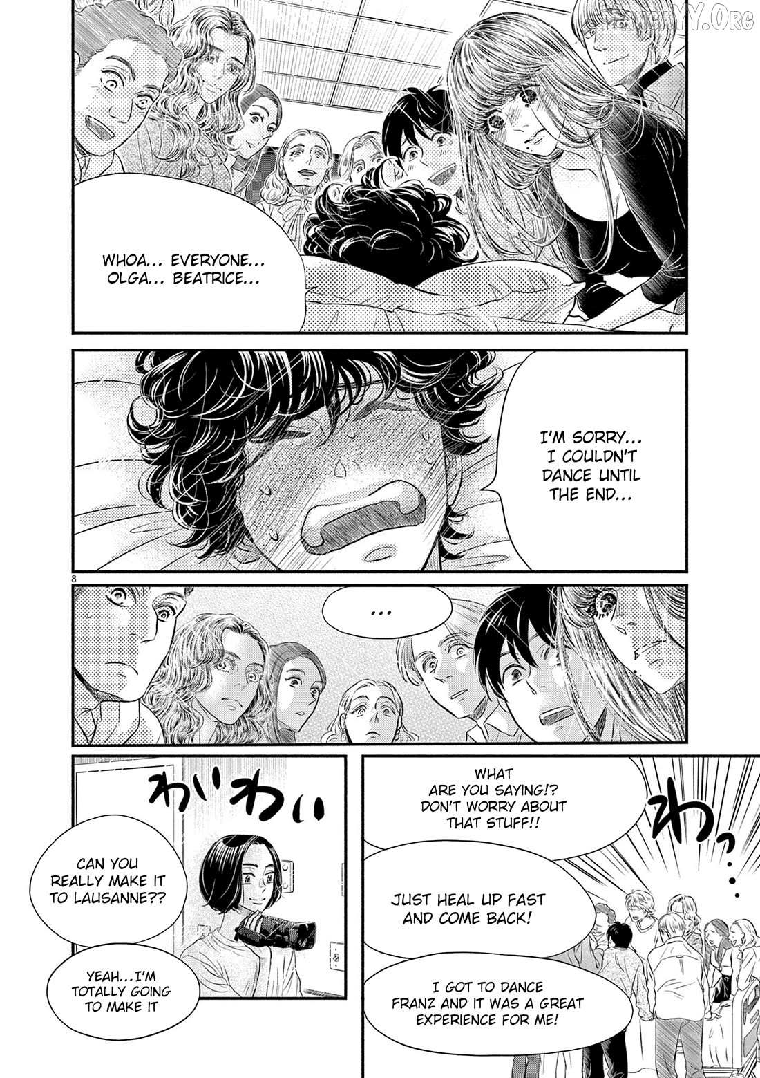 Dance Dance Danseur Chapter 211 page 8 - 