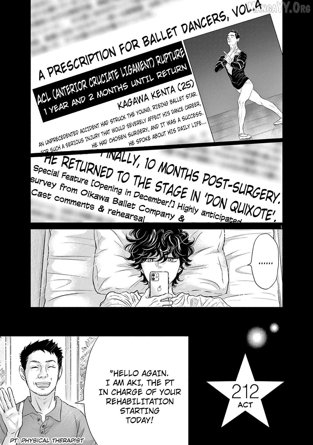 Dance Dance Danseur Chapter 212 page 1 - 