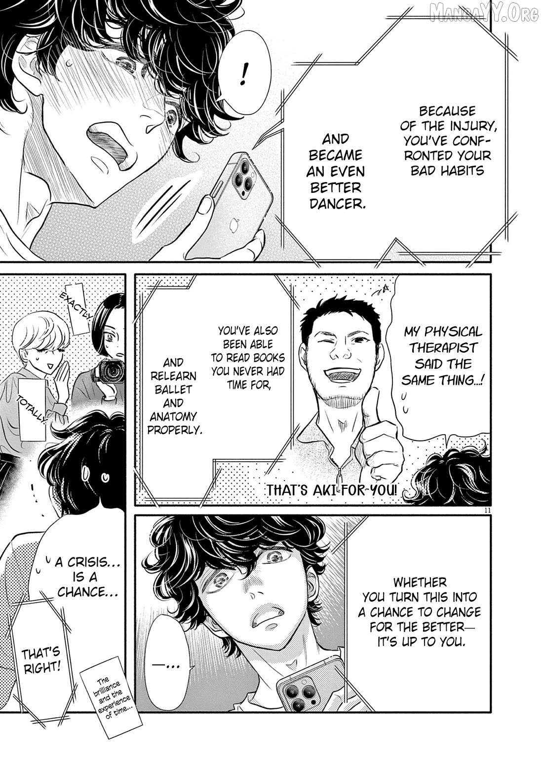 Dance Dance Danseur Chapter 212 page 11 - 