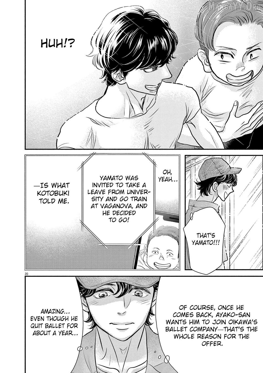 Dance Dance Danseur Chapter 212 page 20 - 