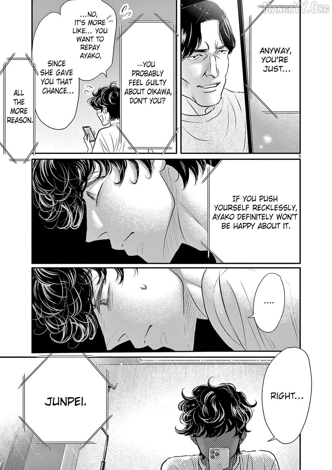 Dance Dance Danseur Chapter 212 page 9 - 