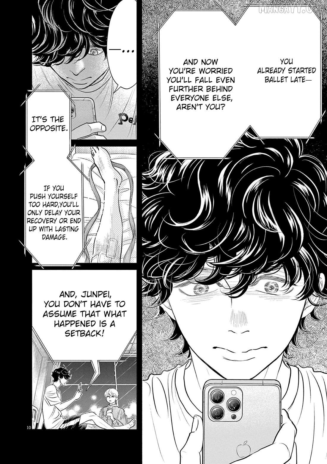 Dance Dance Danseur Chapter 212 page 10 - 