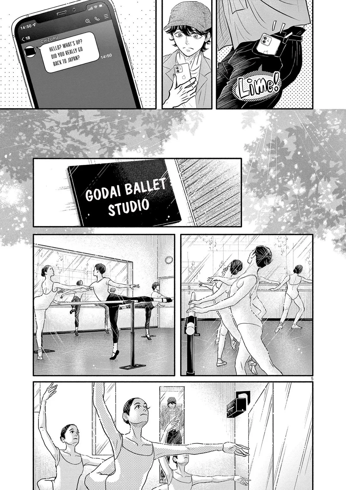 Dance Dance Danseur Chapter 213 page 5 - 