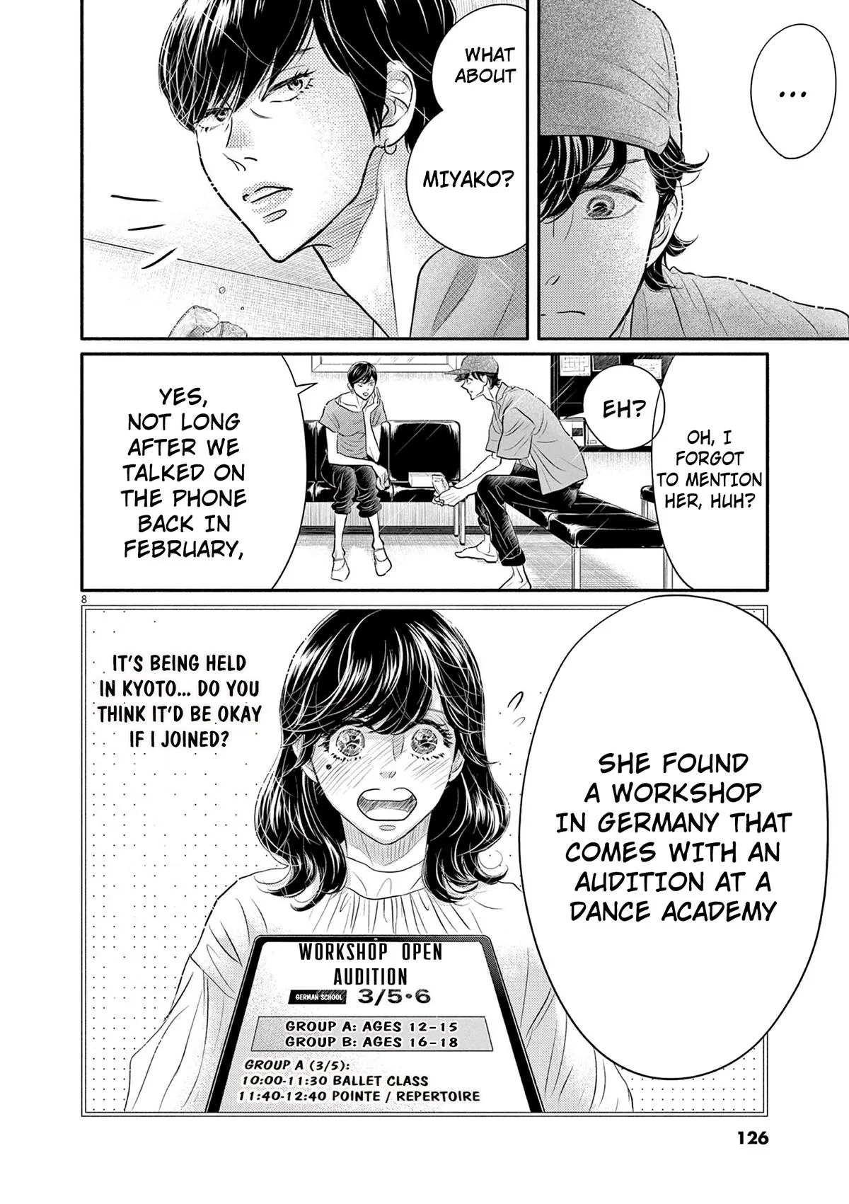 Dance Dance Danseur Chapter 213 page 8 - 